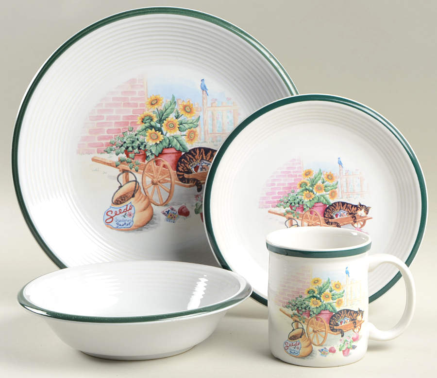 Cat Nap 4 Piece Place Setting by Century China-1