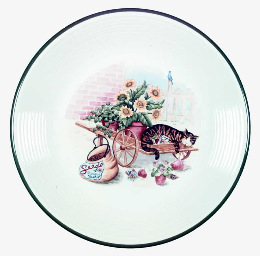 Cat Nap Dinner Plate by Century China-1