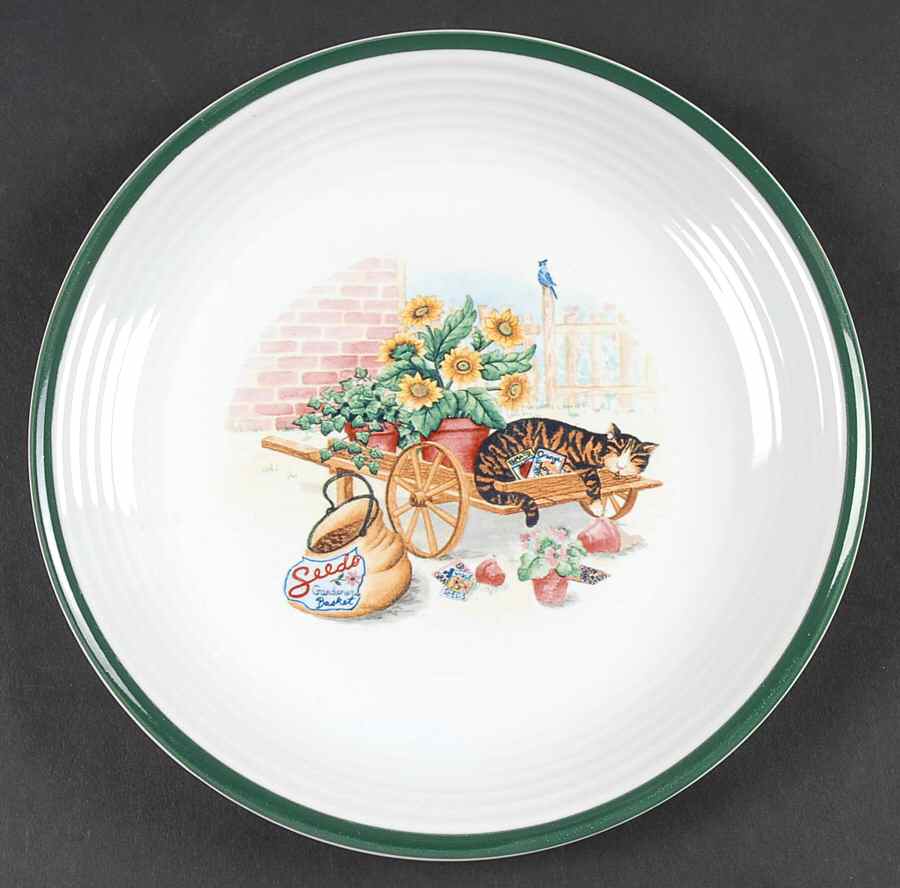 Cat Nap Salad Plate by Century China-1