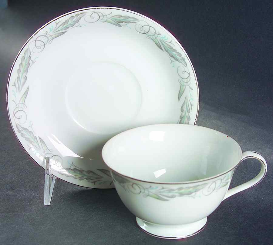 CMD2 Footed Cup & Saucer Set by Cheltenham Ltd-1