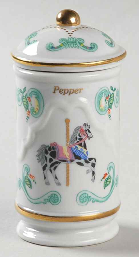 Carousel Spice Jar & Lid-Pepper by Lenox-1