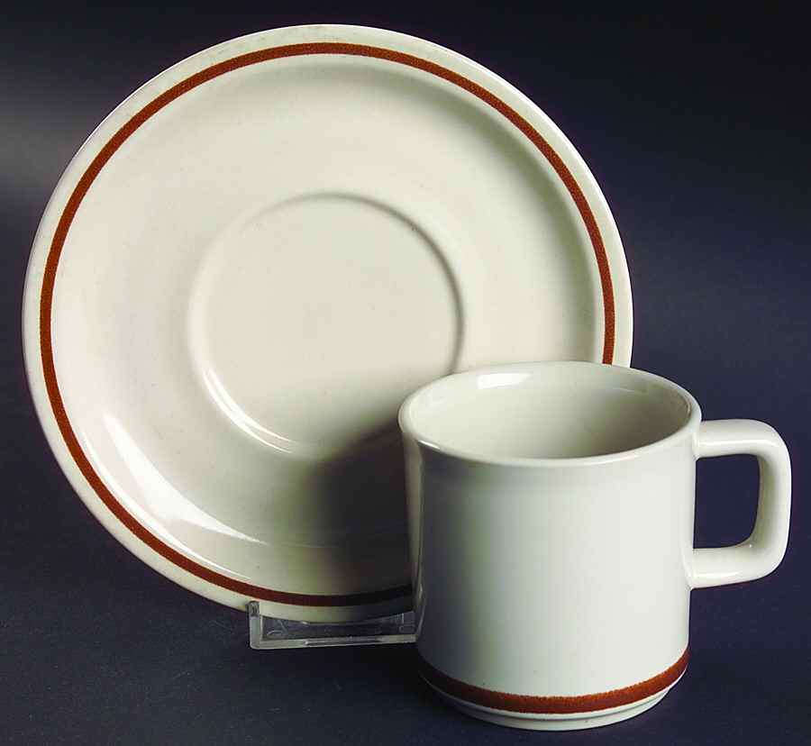 Spring Meadow Flat Cup & Saucer Set by Camelot-1