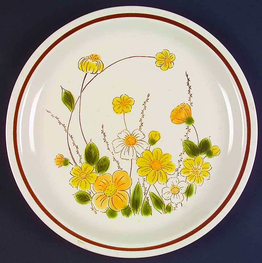 Spring Meadow 12" Chop Plate (Round Platter) by Camelot-1