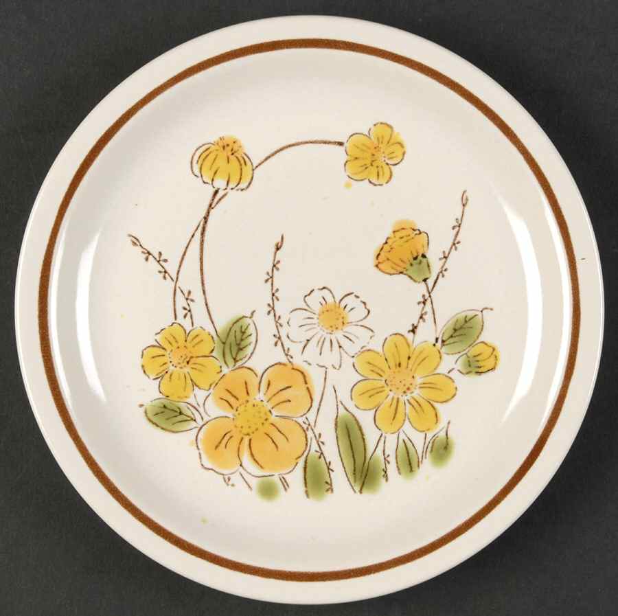 Spring Meadow Bread & Butter Plate by Camelot-1