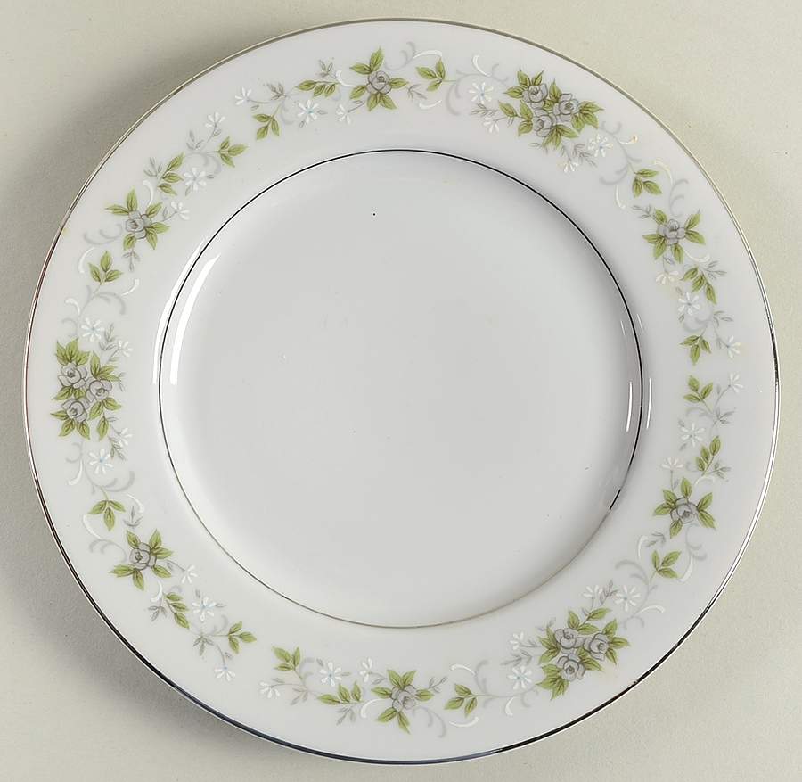 Ascot Bread & Butter Plate by Carlton (Japan)-1