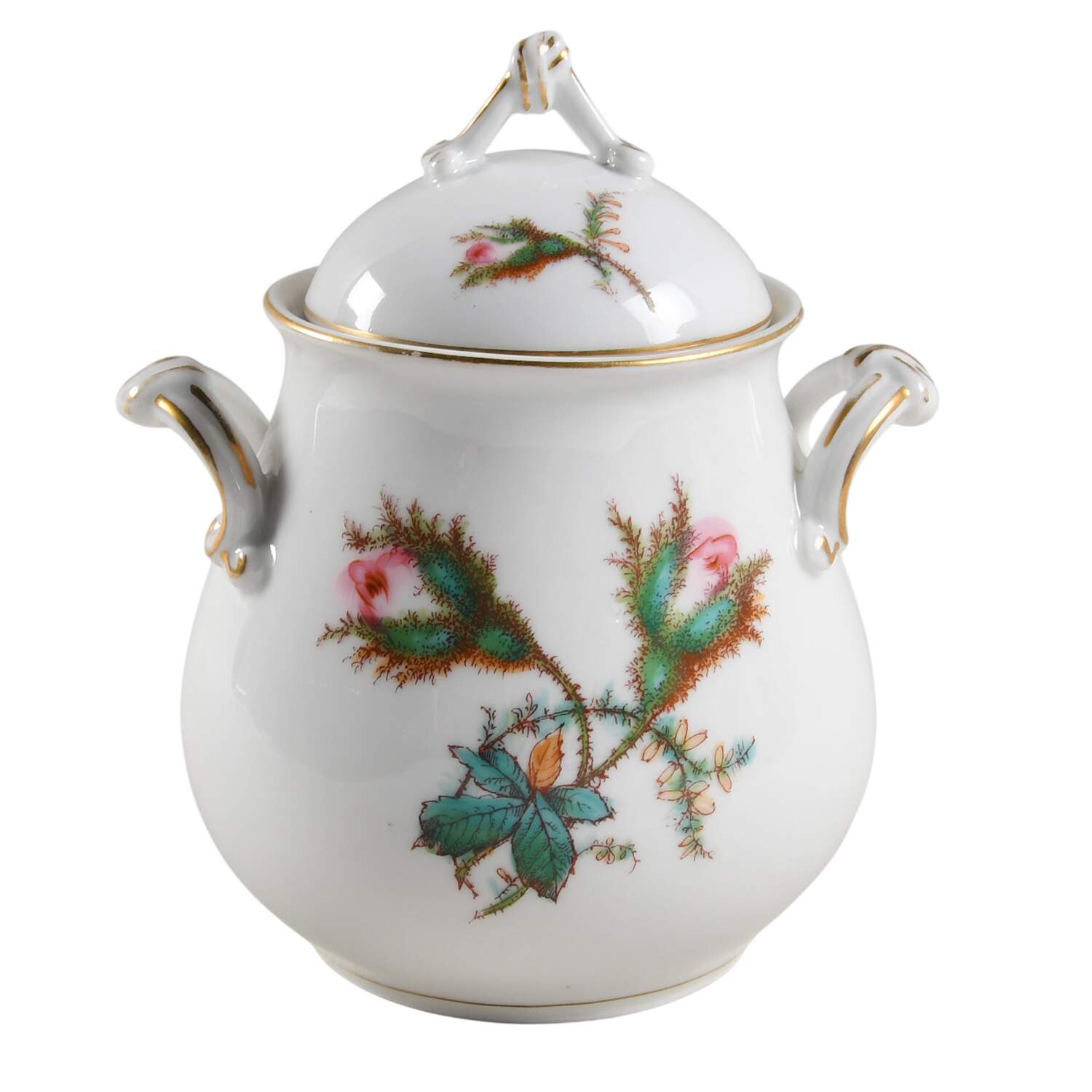 CHF335 Sugar Bowl & Lid by Charles Field Haviland-1