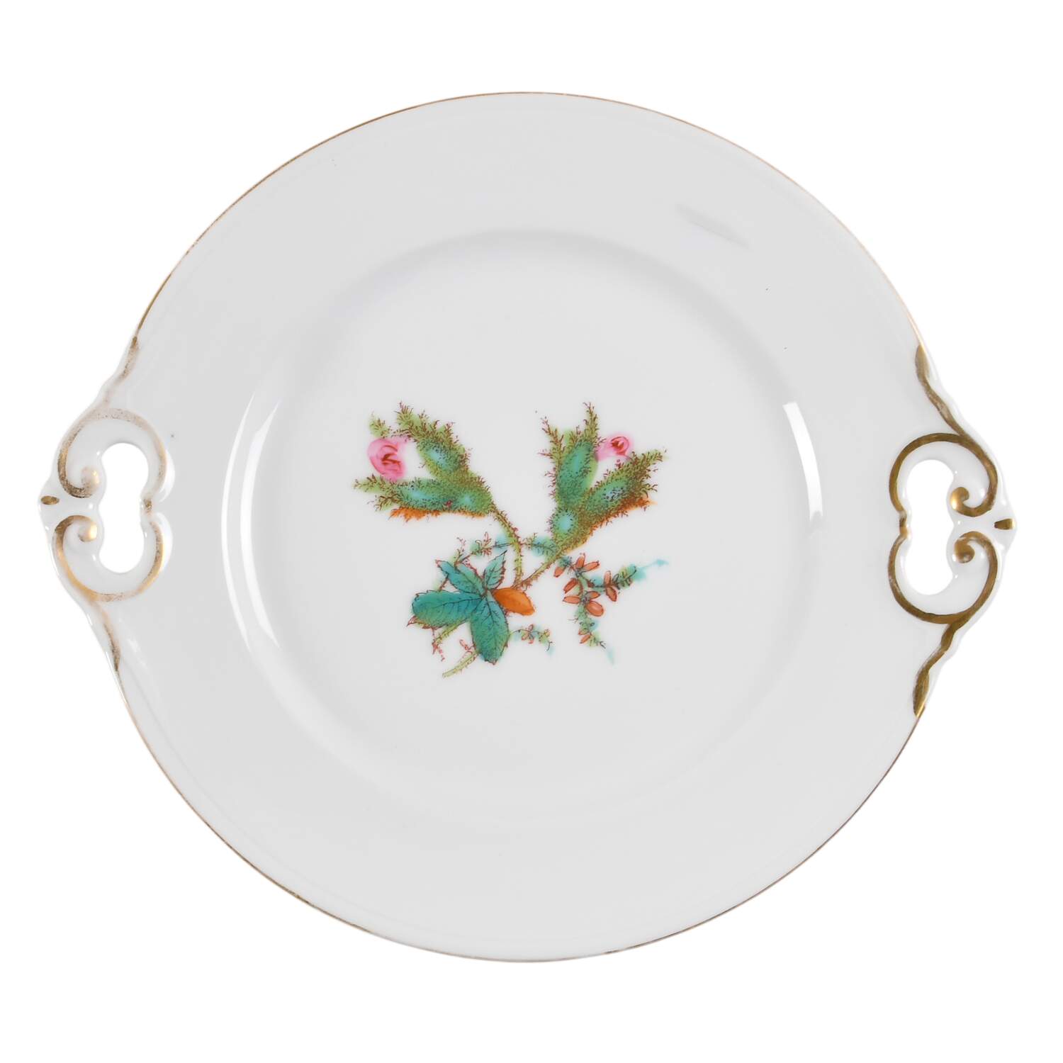 CHF335 Handled Cake Plate by Charles Field Haviland-1