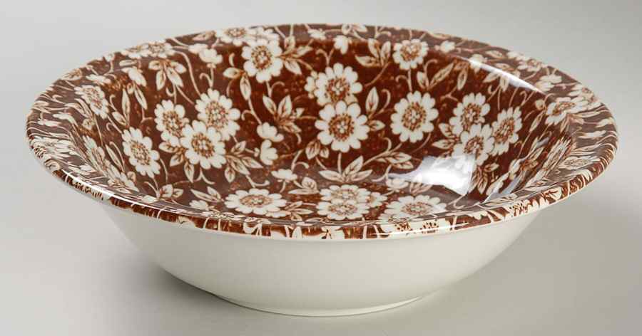 Calico Rim Cereal Bowl by Castle Court-1