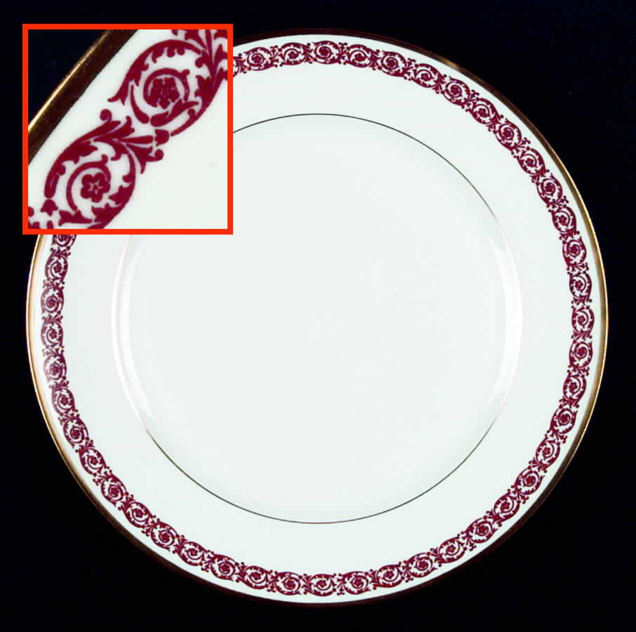 CHF336 Dinner Plate by Charles Field Haviland-1