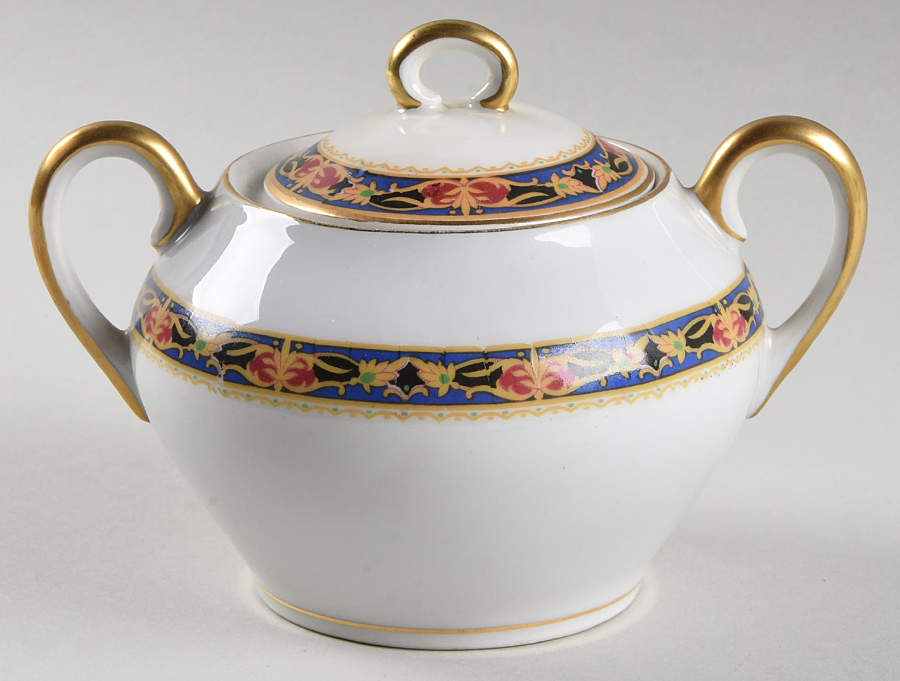 2317 Sugar Bowl & Lid by Carl Tielsch-1
