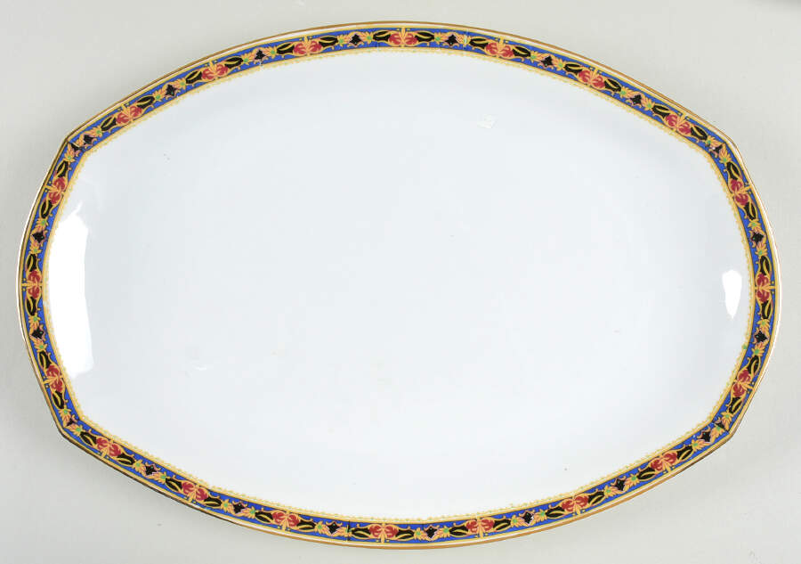 2317 14" Oval Serving Platter by Carl Tielsch-1