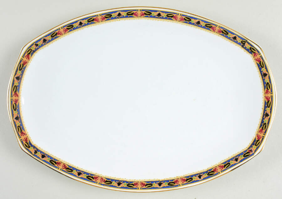 2317 12" Oval Serving Platter by Carl Tielsch-1