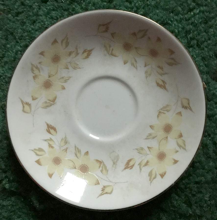 CRS37 Saucer by Crown Staffordshire-1