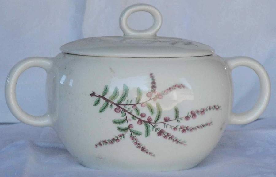 CRO111 Sugar Bowl & Lid by Crooksville-1