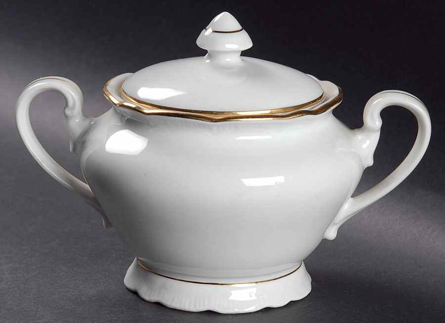 Empress Sugar Bowl & Lid by Czechia-Czechoslovakia-1