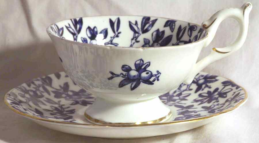 8369 Footed Cup & Saucer Set by Coalport-1