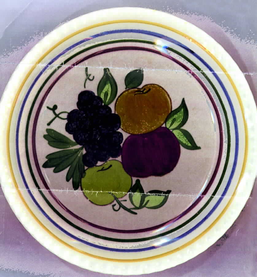 CFU1 Dinner Plate by Colonial Faience (USA)-1