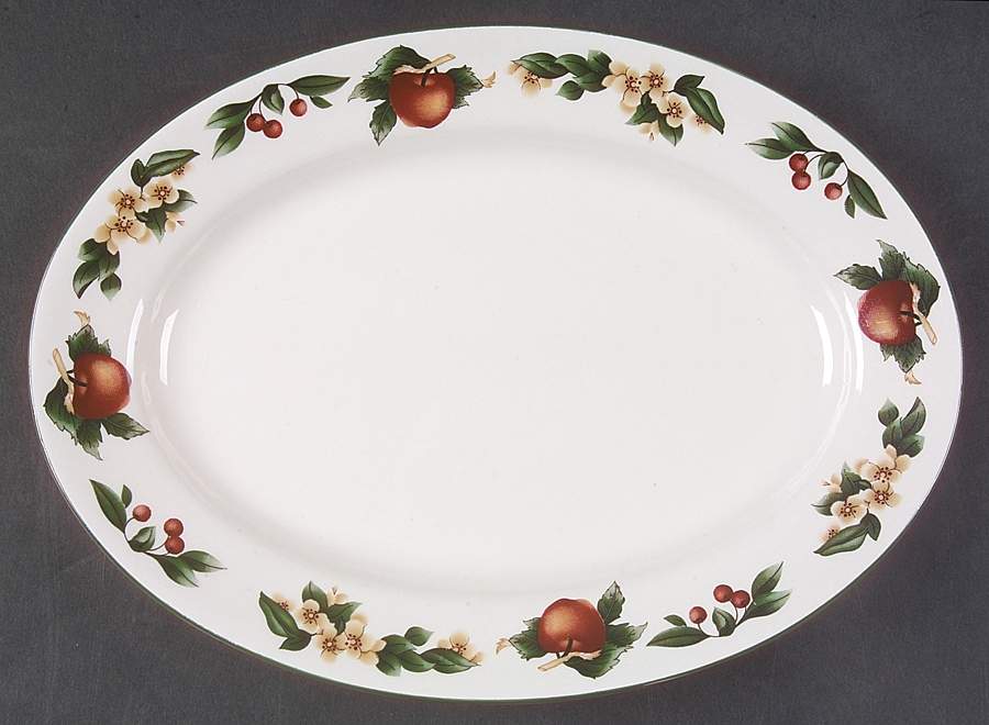 The Cades Cove Collection 11" Oval Serving Platter by Citation-1