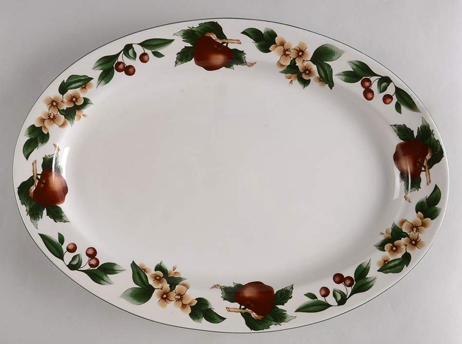 The Cades Cove Collection 16" Oval Serving Platter by Citation-1