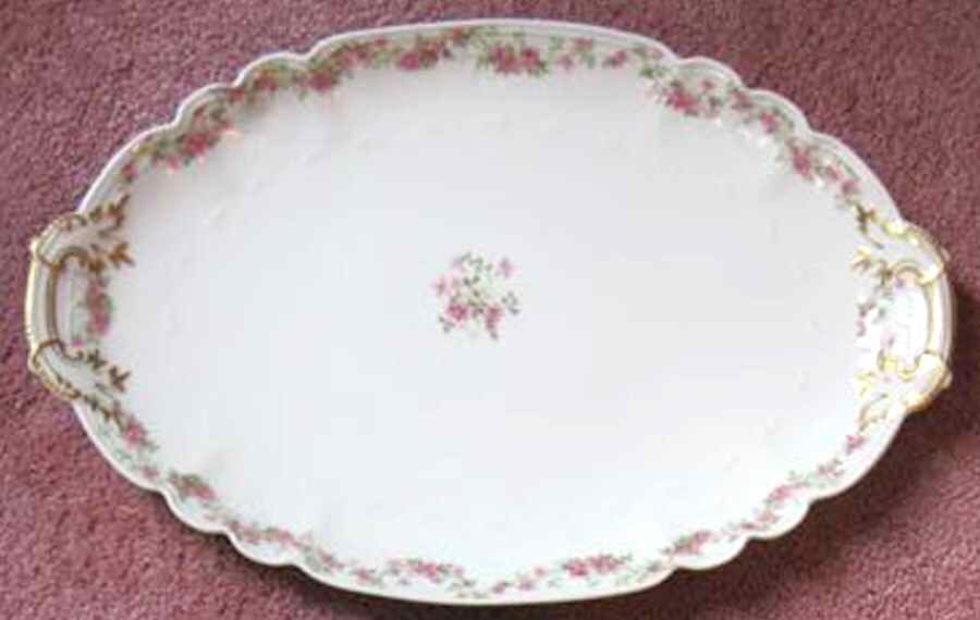 CHF341 14" Oval Serving Platter by Charles Field Haviland-1