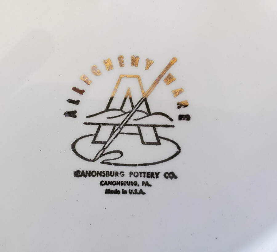 Gossamer Dinner Plate by Canonsburg-1
