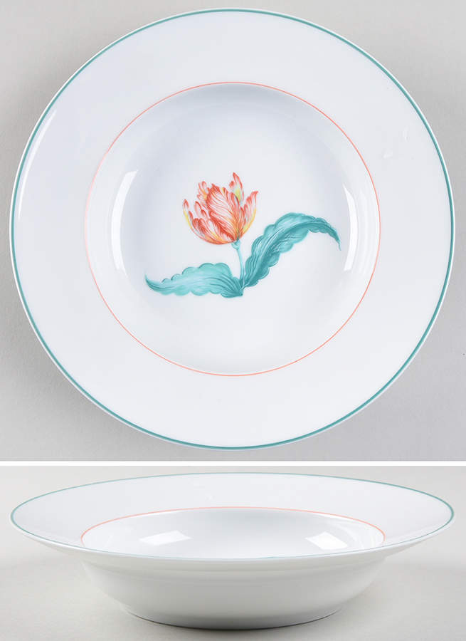 Fragrance Rim Soup Bowl by Jean Louis Coquet-1