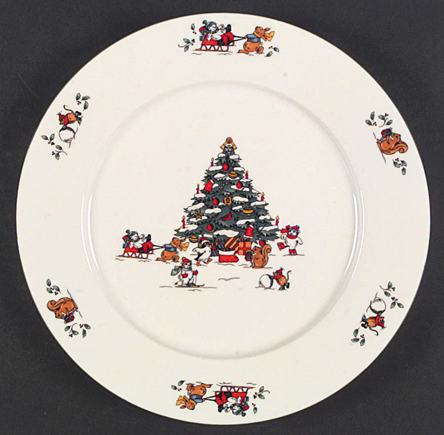 Magical Christmas Dinner Plate by China Pearl-1