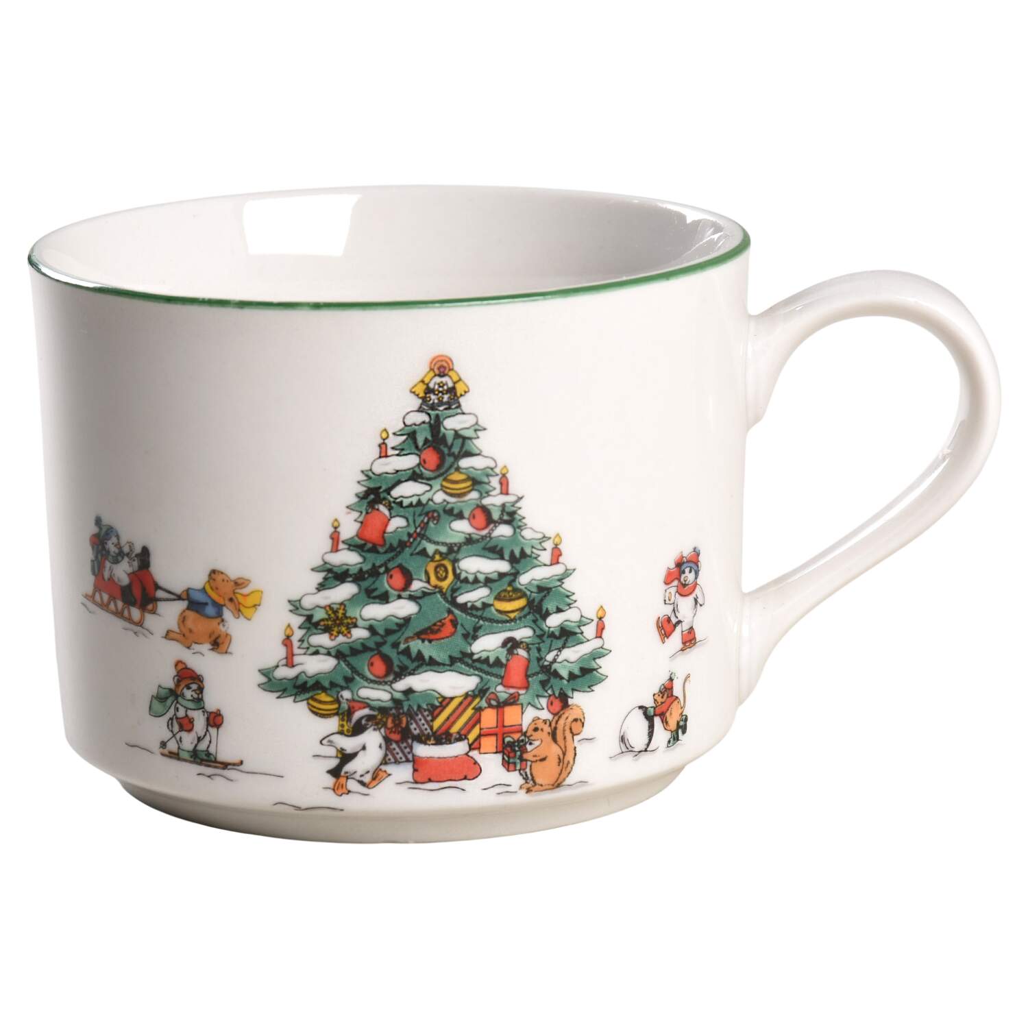 Magical Christmas Flat Cup by China Pearl-1