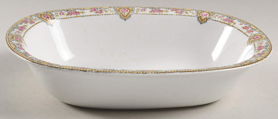 CLT18 8" Oval Vegetable Bowl by Carrollton-1