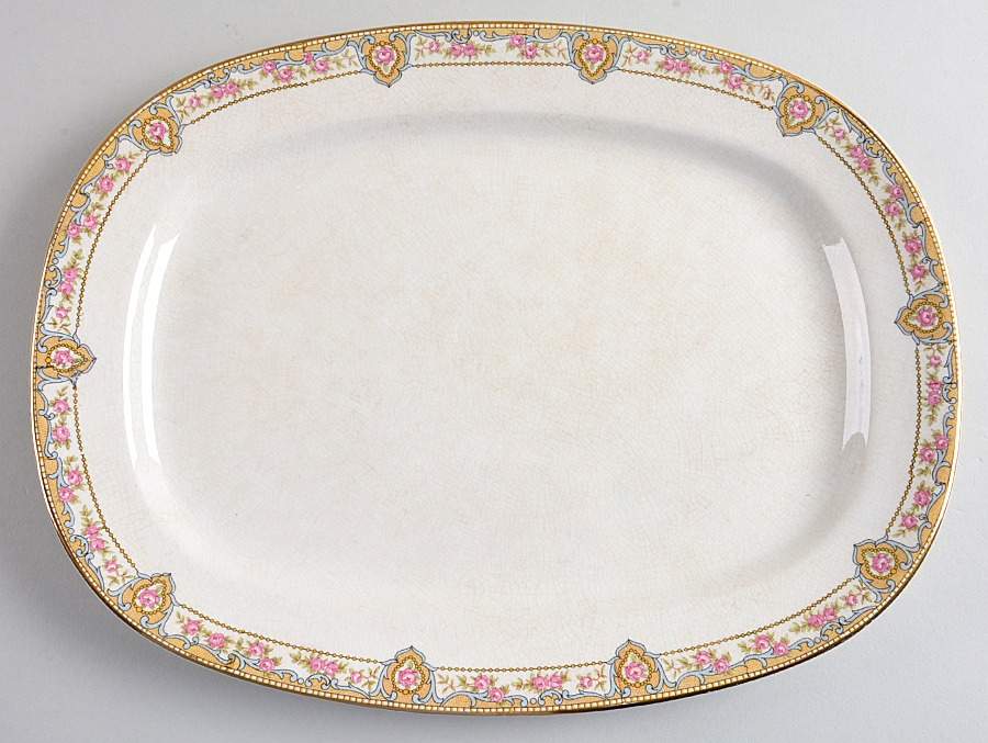CLT18 13" Oval Serving Platter by Carrollton-1