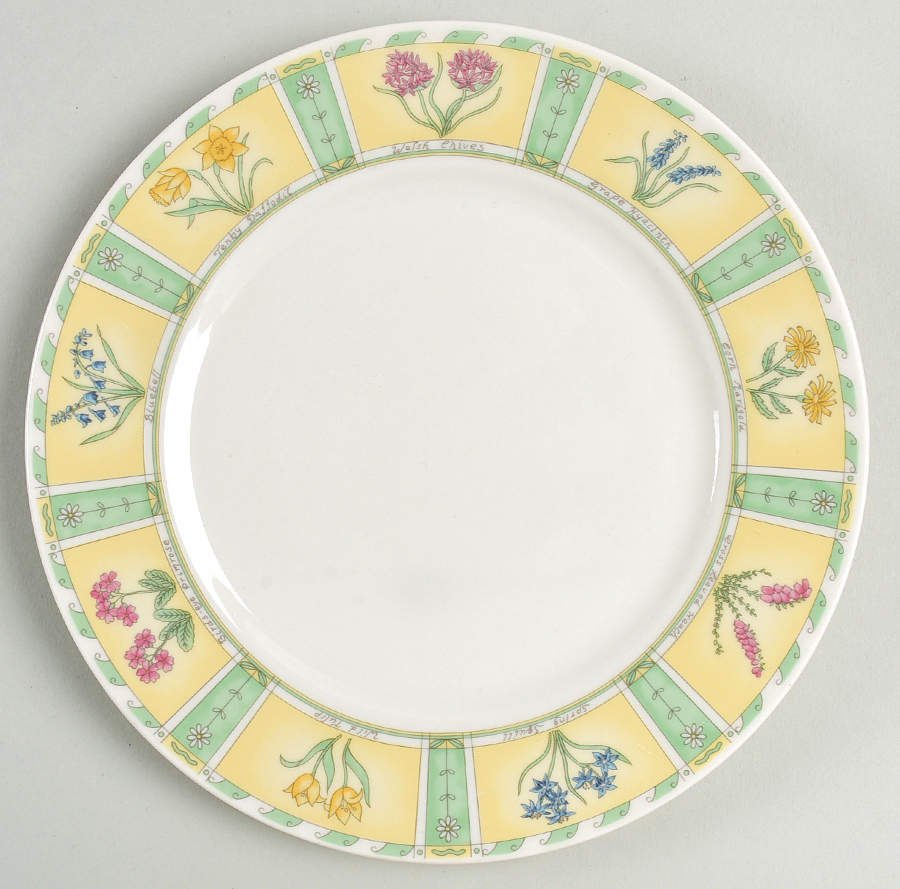 Spring Fair Salad Plate by China Pearl-1