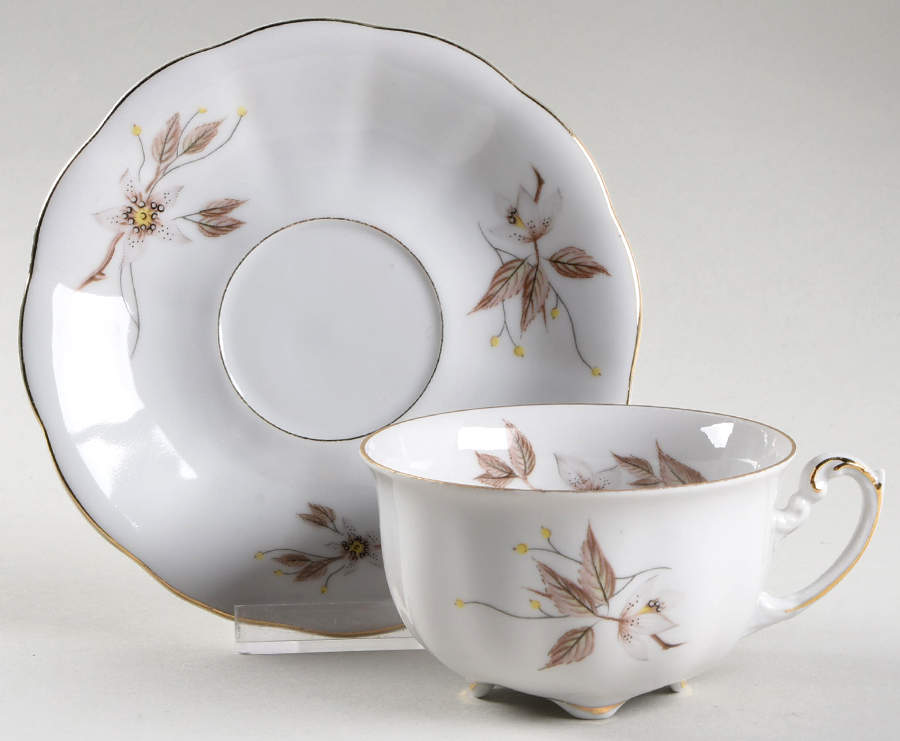 CWH2 Footed Cup & Saucer Set by Crown Heiden-1