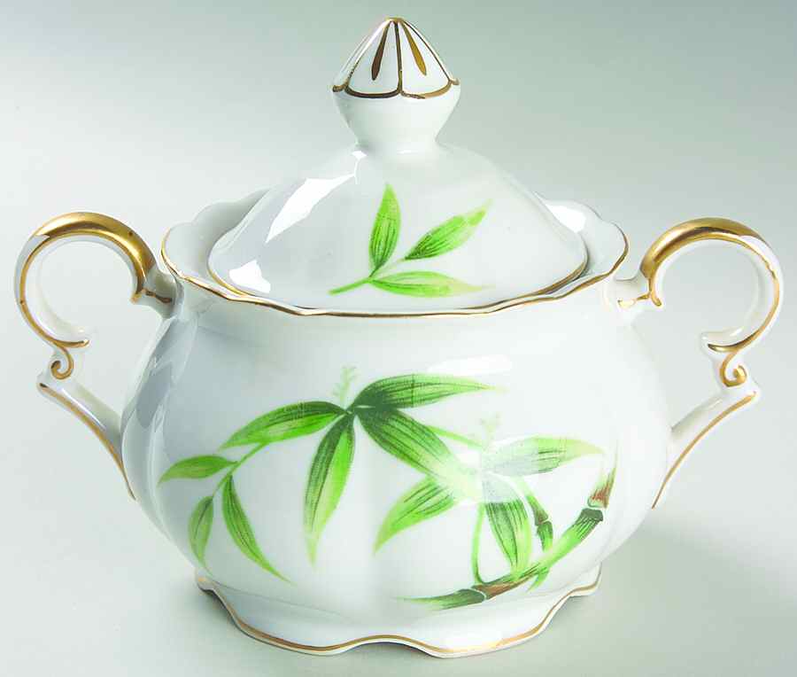 Orient Sugar Bowl & Lid by Craftsman (Japan)-1