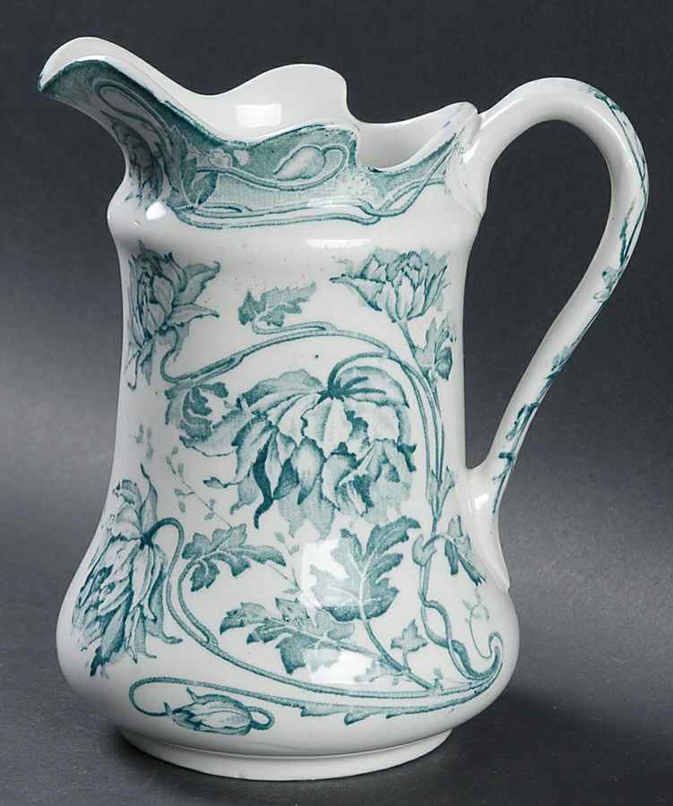Togo Teal Green (No Trim) 24 Oz Pitcher by F Winkle-1