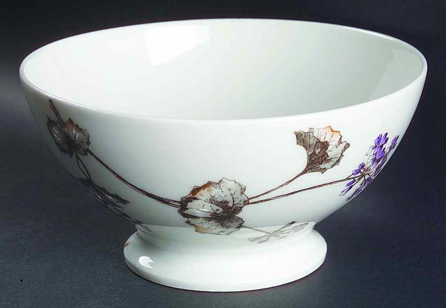 Schleiger 1306b Cranberry Bowl by Charles Field Haviland-1