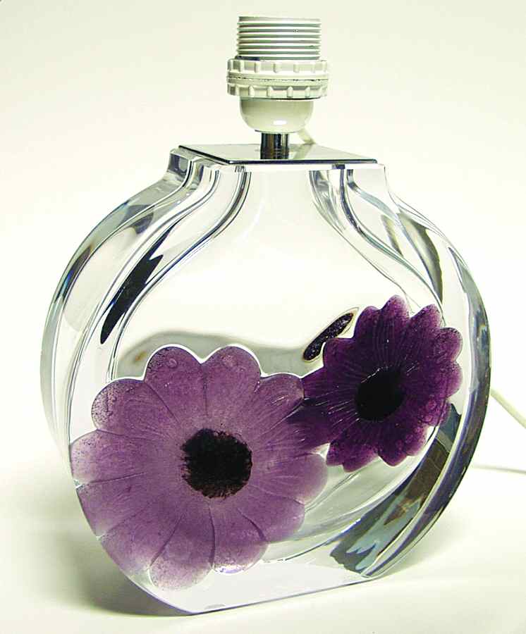 Coppelia Base for Electric Lamp by Daum-1