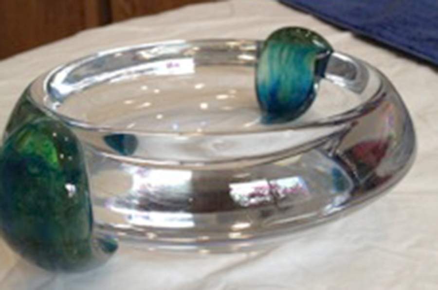 Emeraude 6" Round Bowl by Daum-1