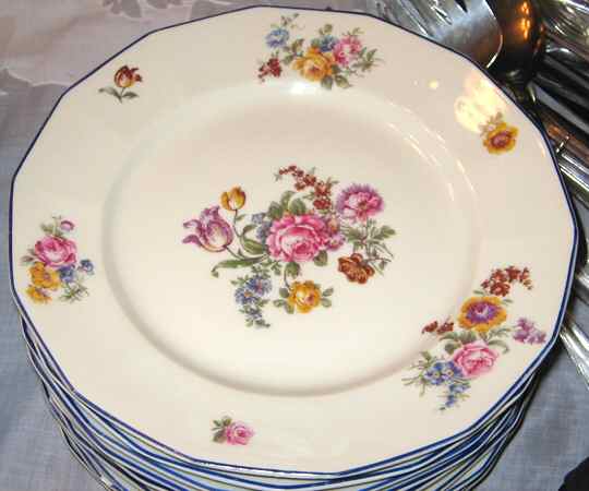 CHF349 Dinner Plate by Charles Field Haviland-1