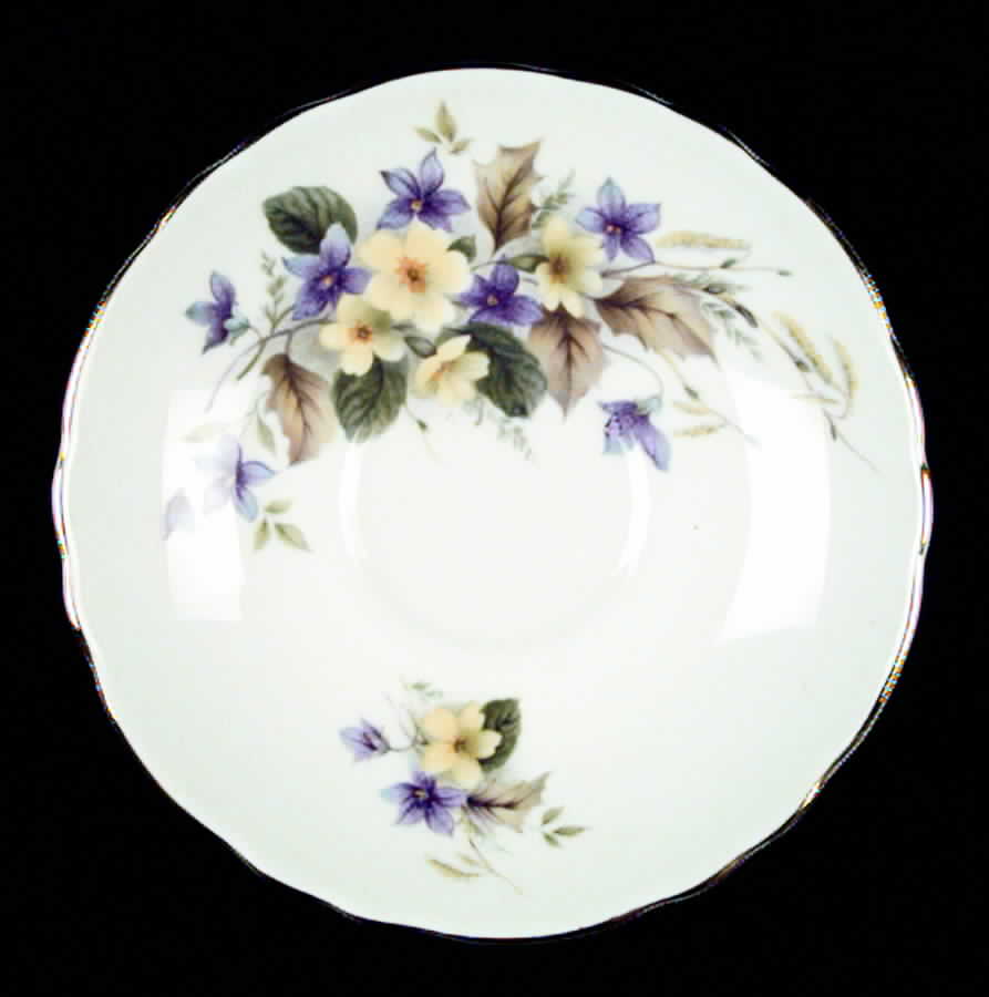 CRS45 Saucer by Crown Staffordshire-1