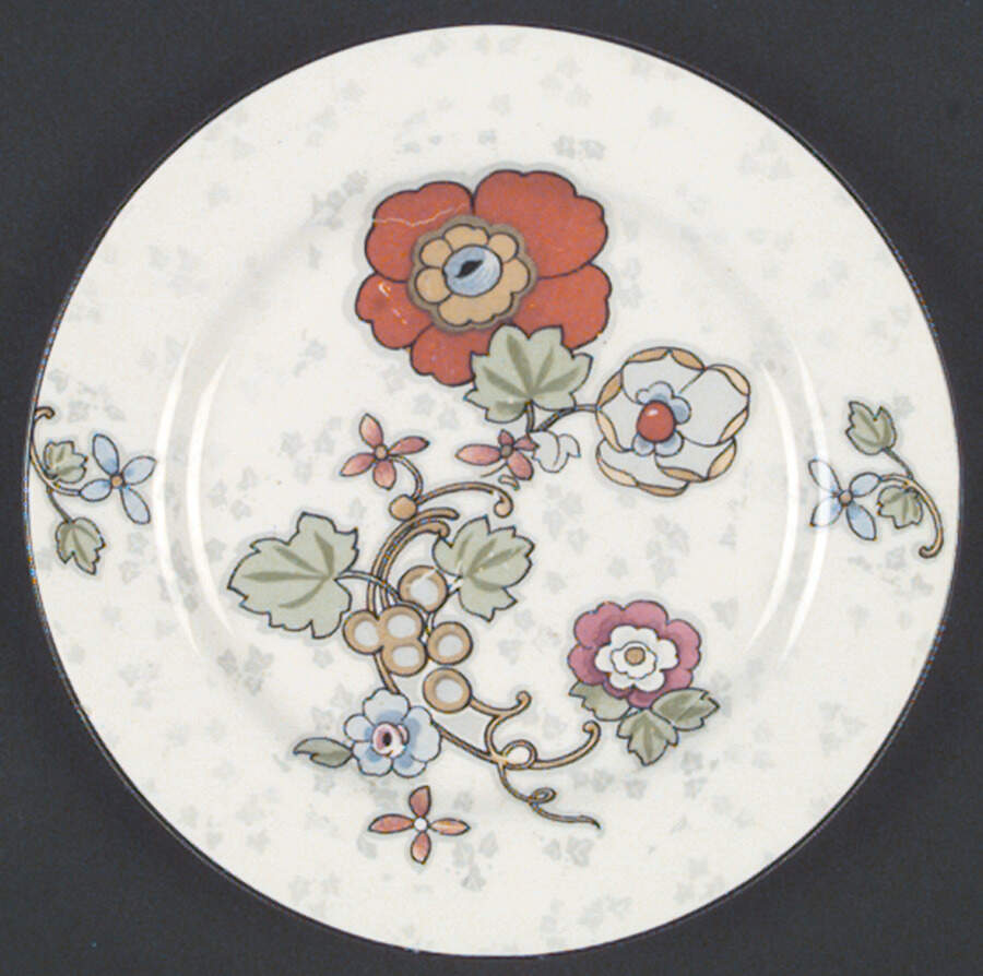 Beaumont Bread & Butter Plate by Crown Ducal-1