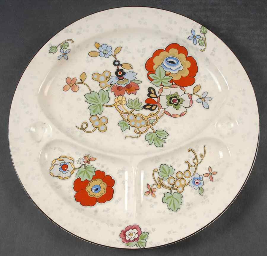 Beaumont Grill Plate by Crown Ducal-1