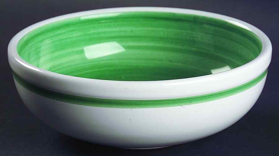 Solids Brush Green 7" All Purpose Bowl by Caleca-1