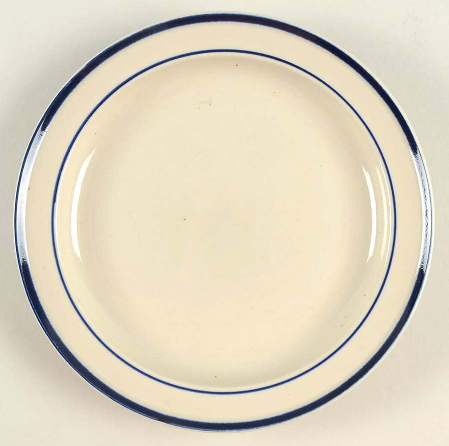 Krista Blue Salad Plate by Country Casual-1