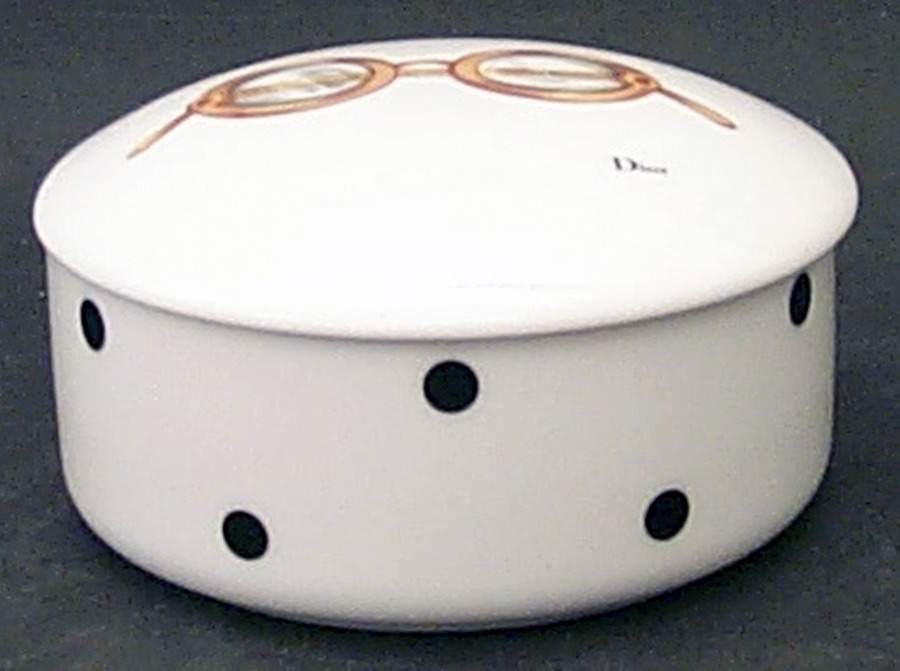 La Parisienne Round Box & Lid by Christian Dior-1
