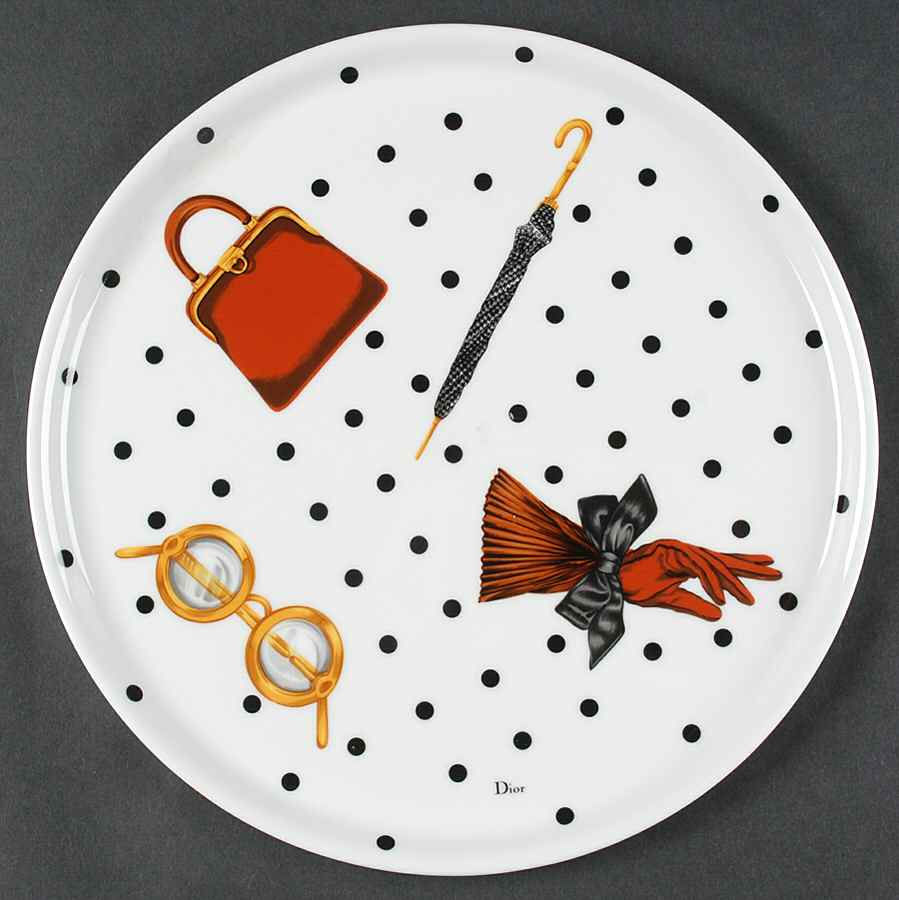 La Parisienne Cake Plate by Christian Dior-1
