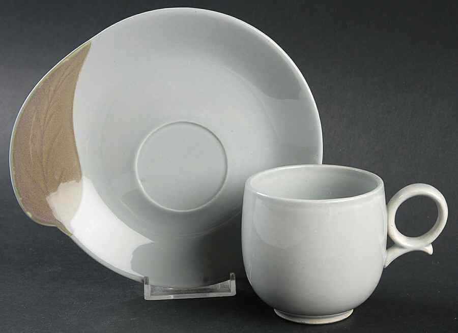 Flight Flat Cup & Saucer Set by Canonsburg-1