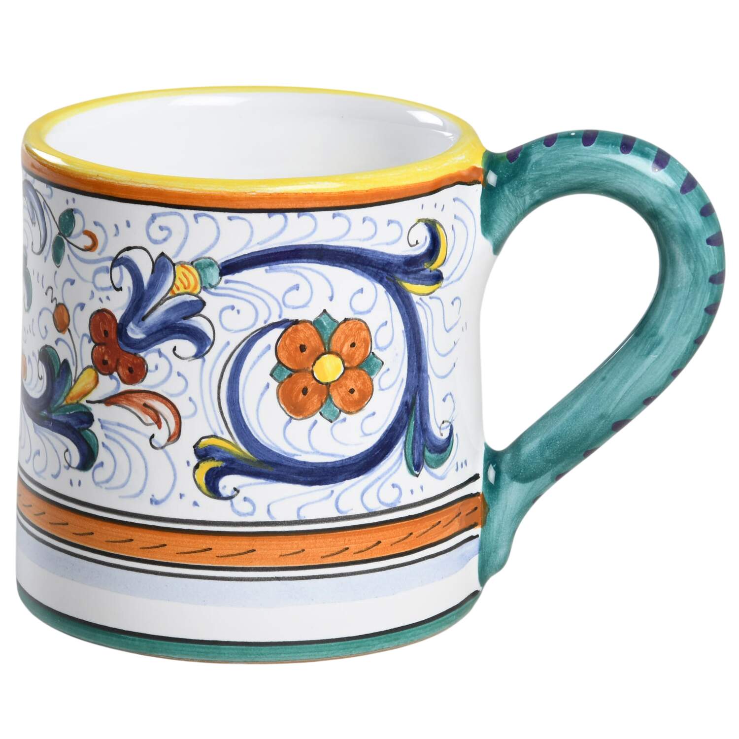 Ricco Deruta Mug by Cama (Deruta Italy)-1