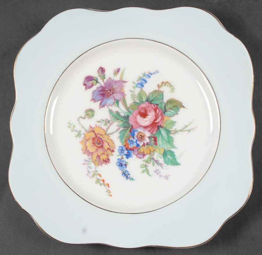 4783 Square Salad Plate by Colclough-1