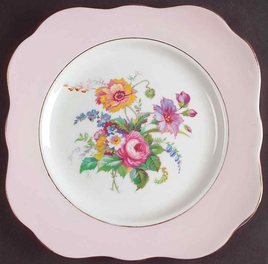 4783 Square Salad Plate by Colclough-1