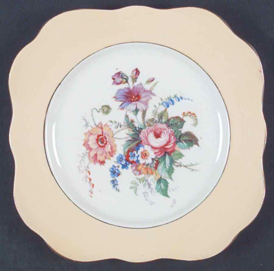 4783 Square Salad Plate by Colclough-1
